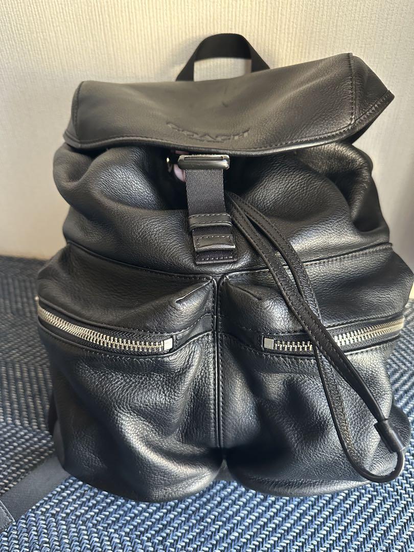COACH ブラック レザー リュック 31,000円