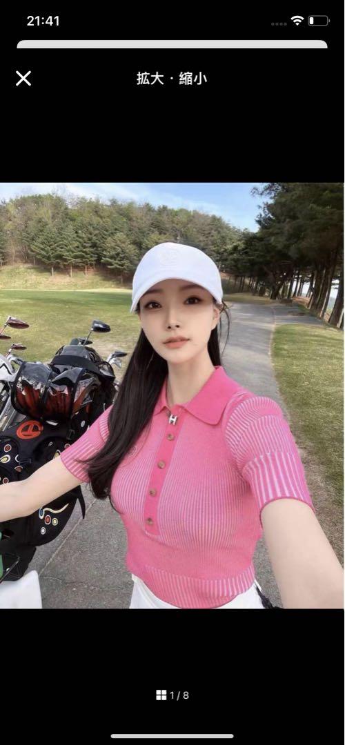 GFORE ジーフォア ゴルフ ウェア レディース トップス 半袖