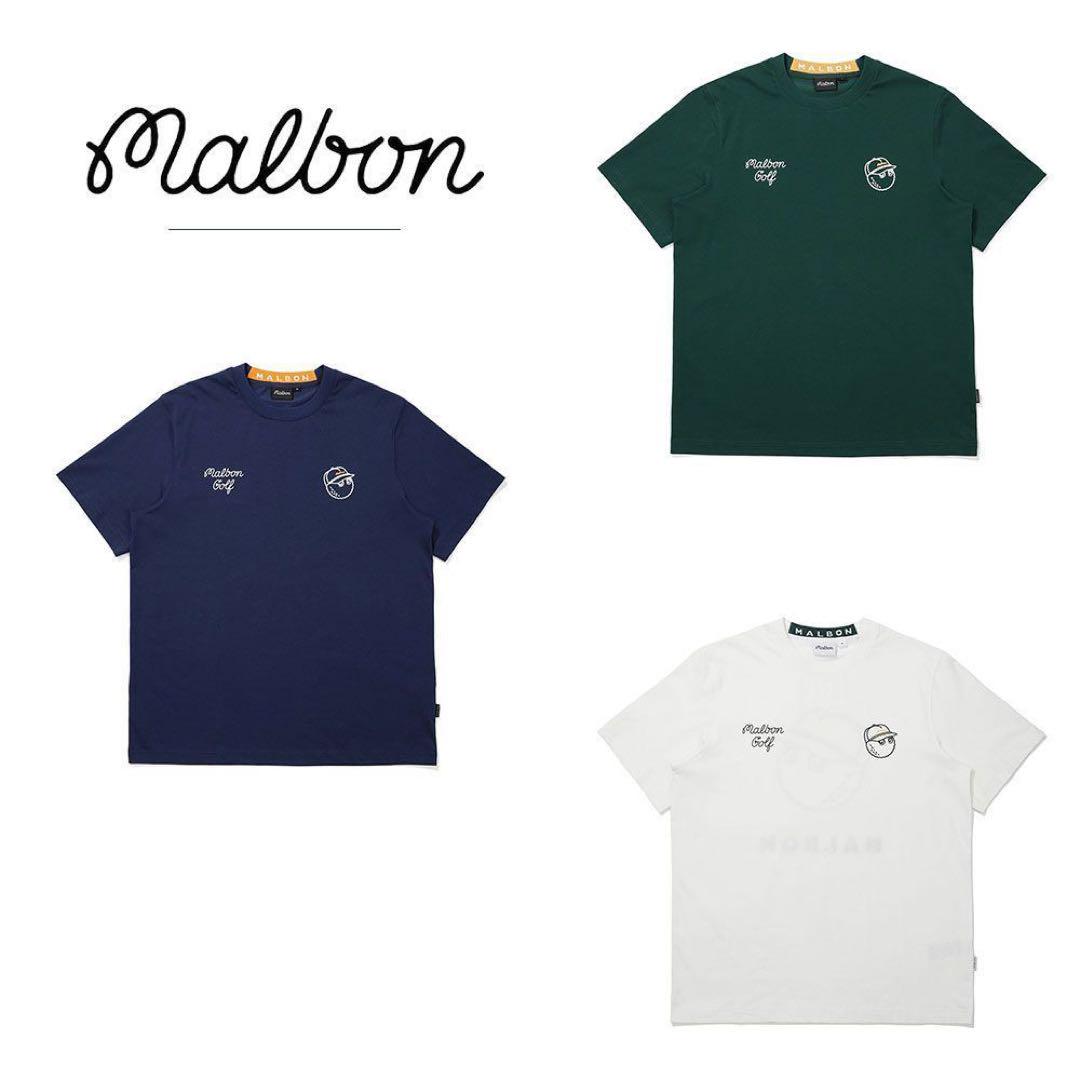 25マルボンゴルフ Malbon ウェア メンズ シャツ 半袖 トップス