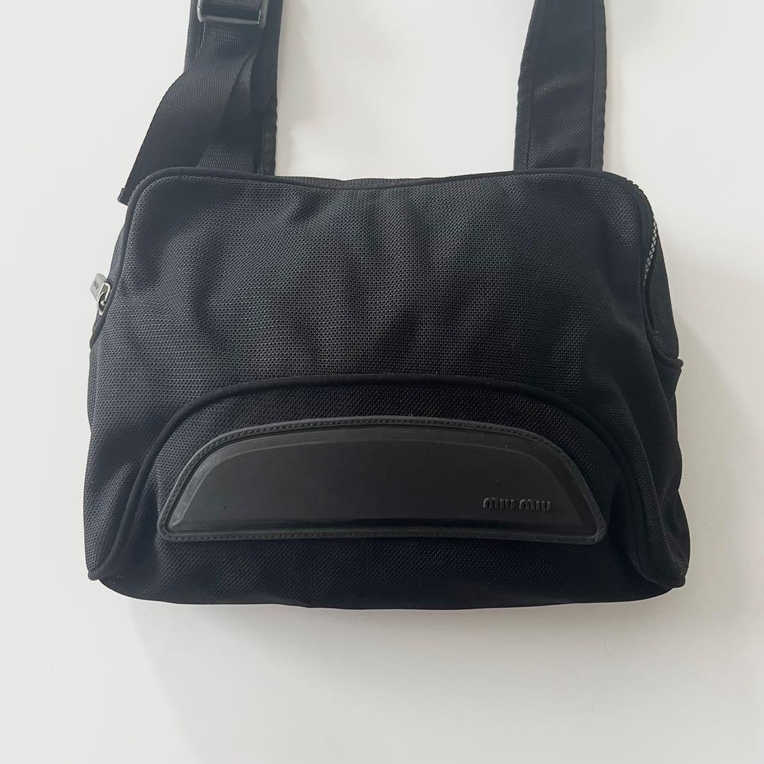 バッグ 90s MIU MIU Archive Nylon Shoulder Bag