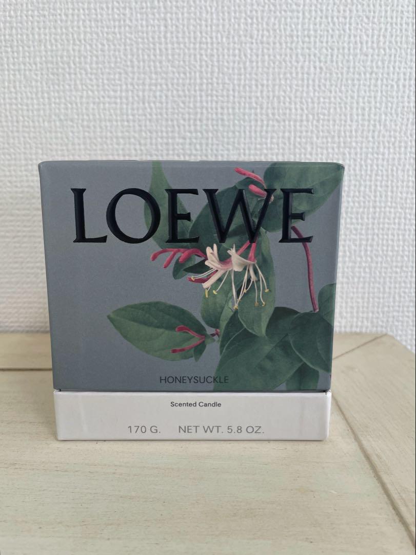 【未使用美品】LOEWE ハニーサックル キャンドル スモール ギフトにも！【LOEWE】ハニーサックル キャンドル スモール