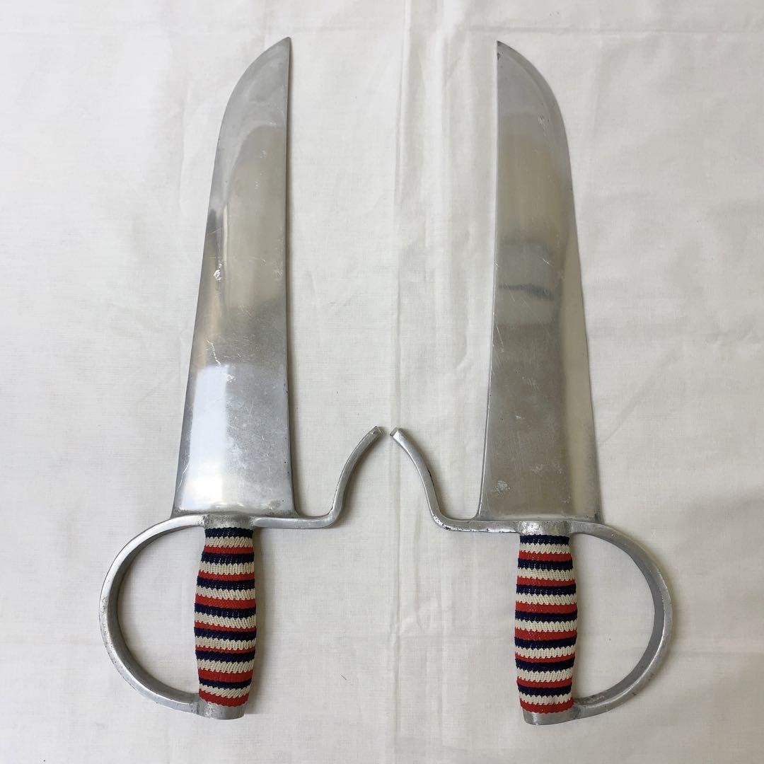 双刀 双剣 武具 模造刀 洋刀 コスプレ 希少 武術 - メルカリ