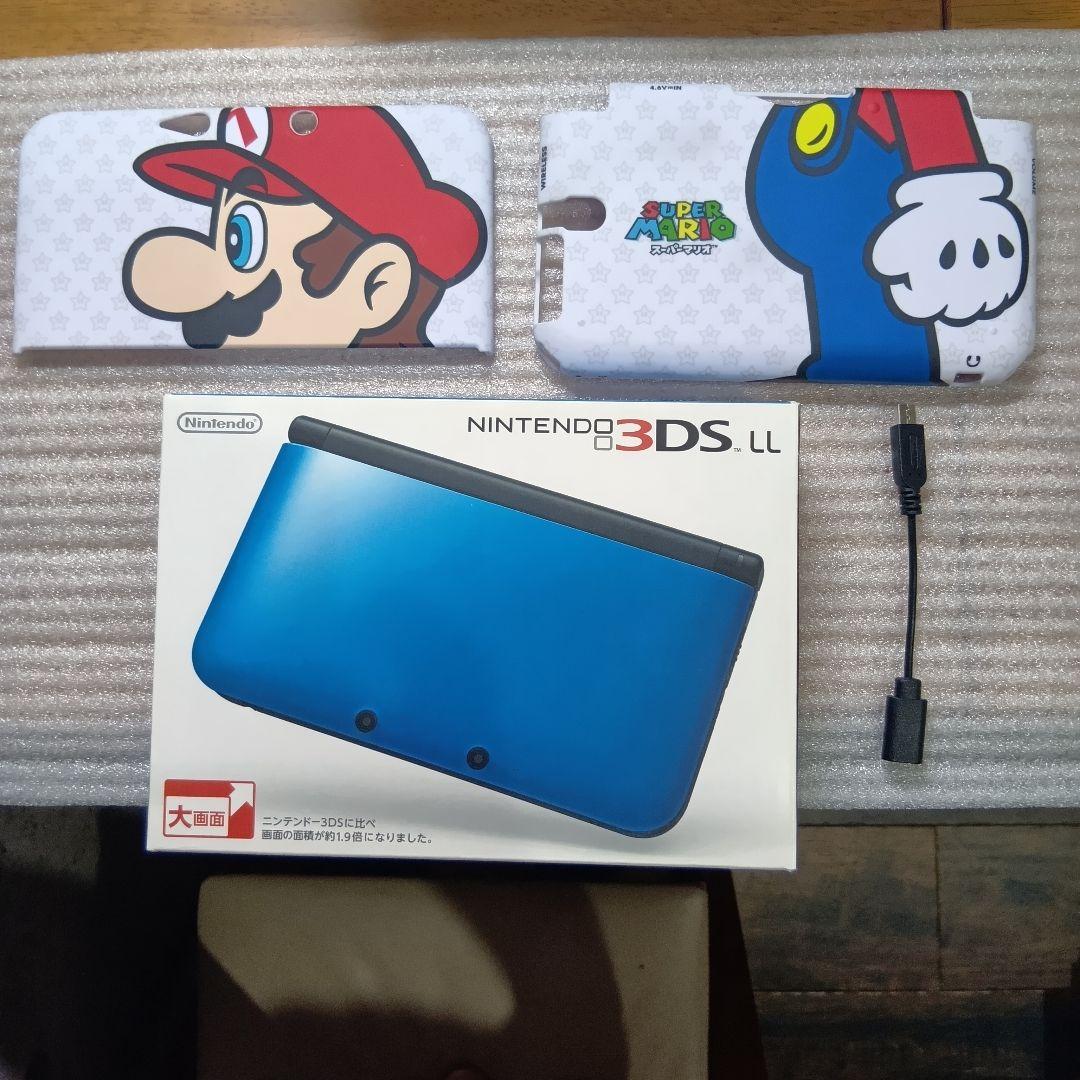 ニンテンドー3DS LL ブルー×ブラック