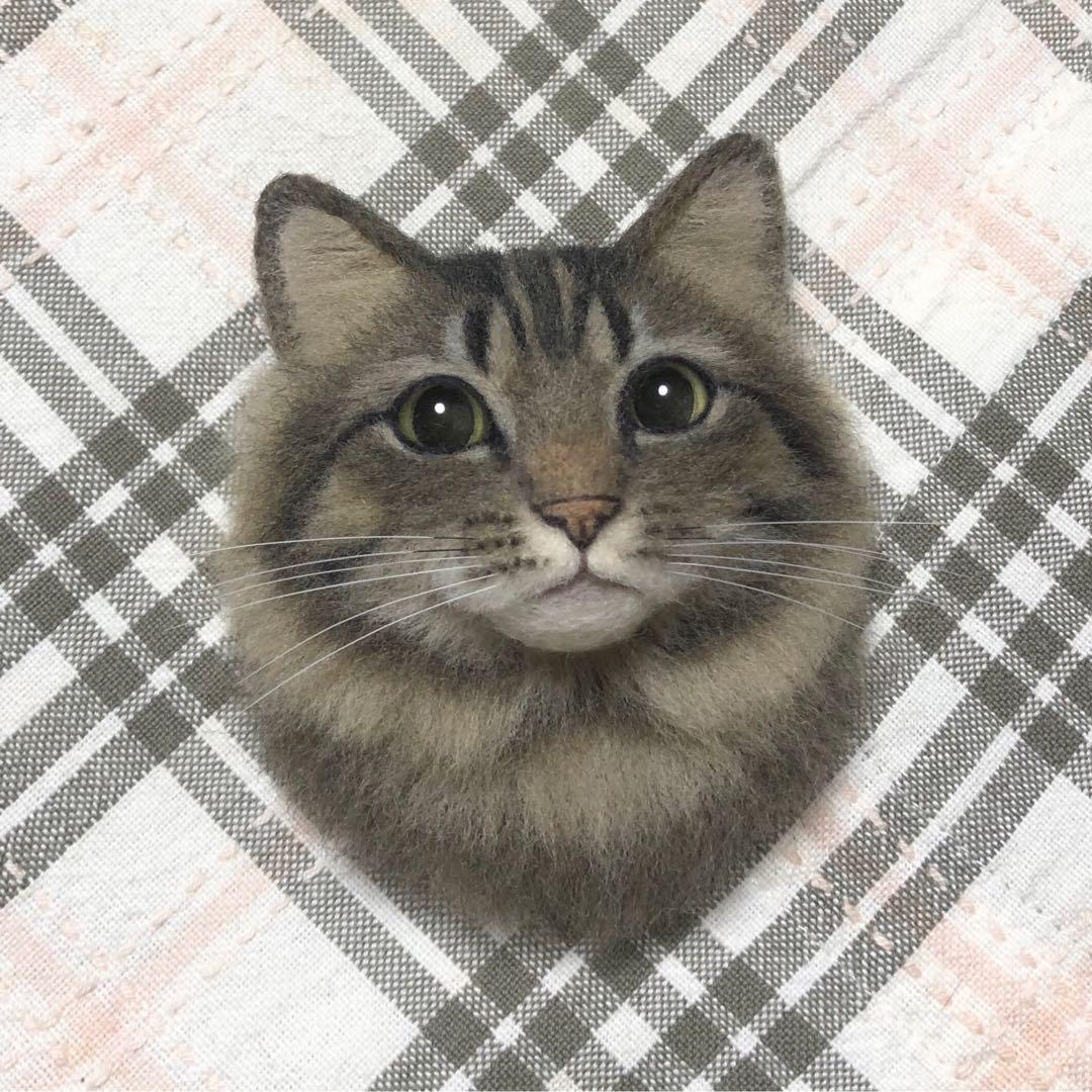 羊毛フェルト 猫 ハンドメイド みぃのみぃ