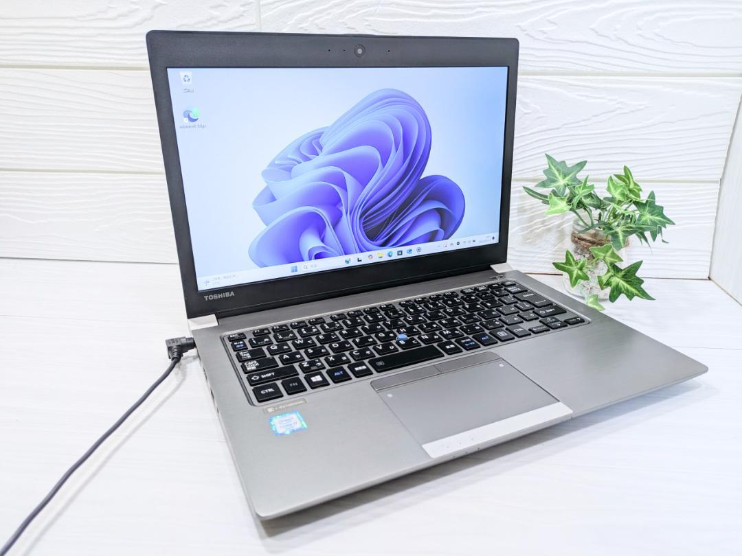 i7搭載！　Windows11ノートパソコン✨オフィス付き✨東芝　爆速SSDWindowsノート本体