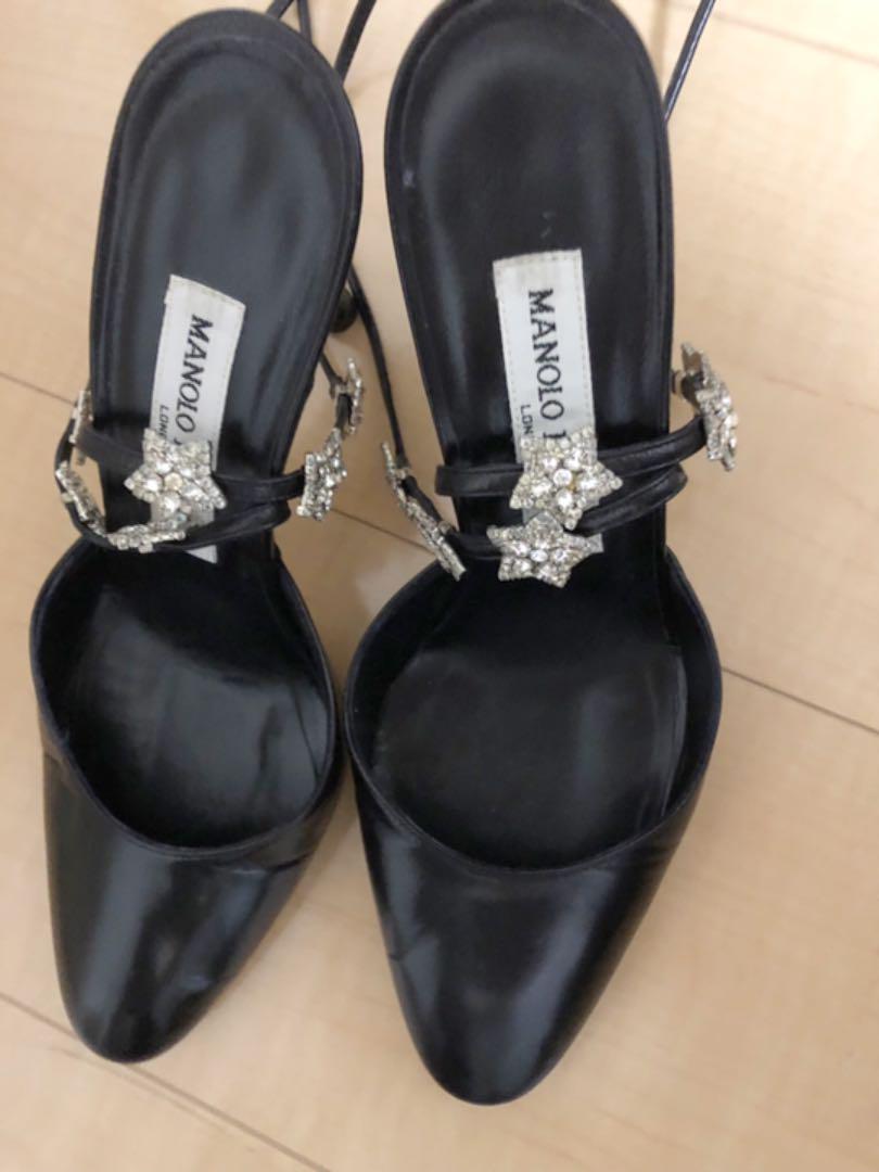 安い得価 マノロブラニク パンプス サンダル美品 sRahv-m96492553311 最安値大人気