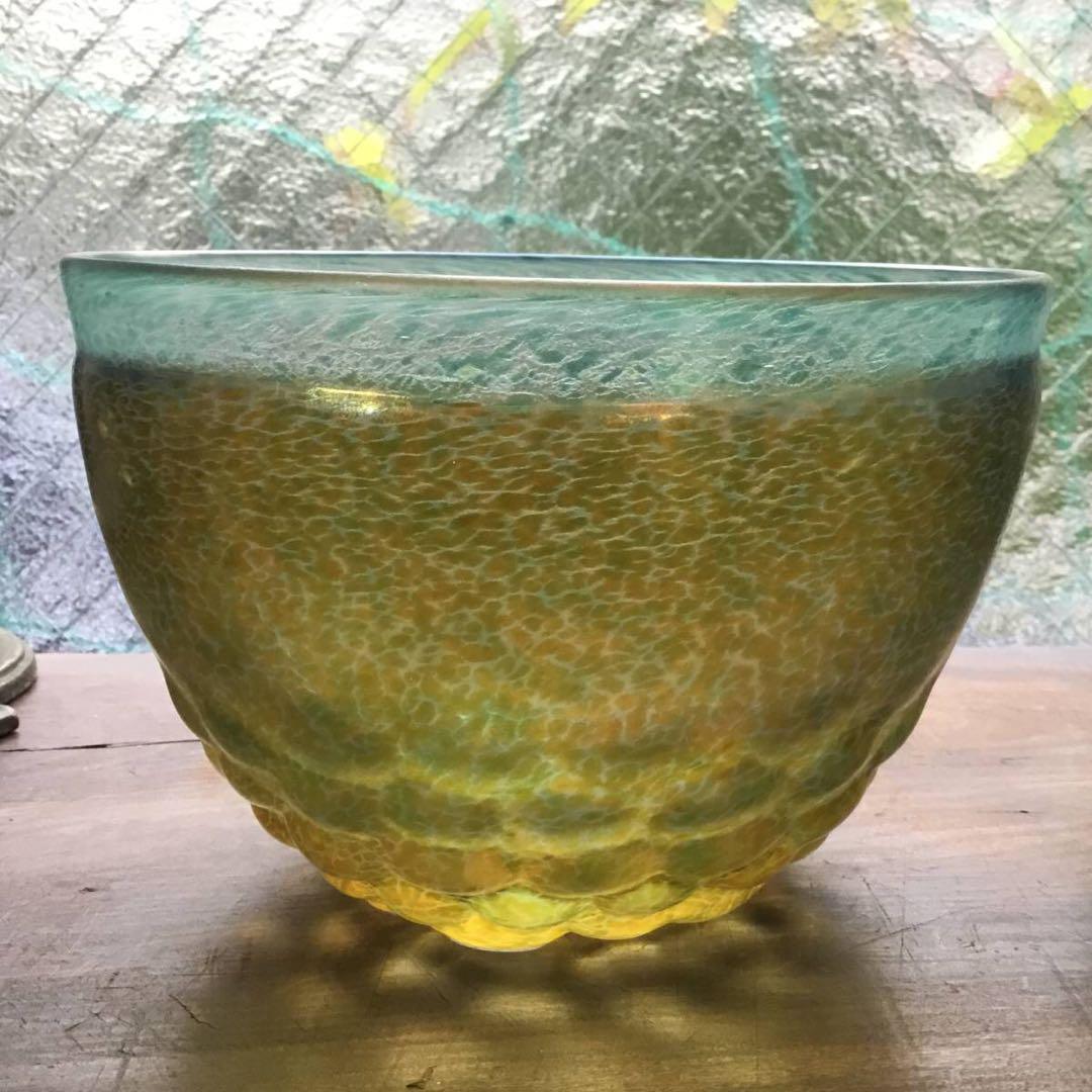 代引き手数料無料 コスタボダ◇ガラスボウル◇Bertil Vallien 北欧 ヴィンテージ 工芸品