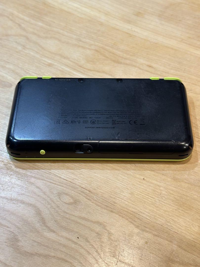 New ニンテンドー Nintendo 2DS 2ds LL ライムブラック