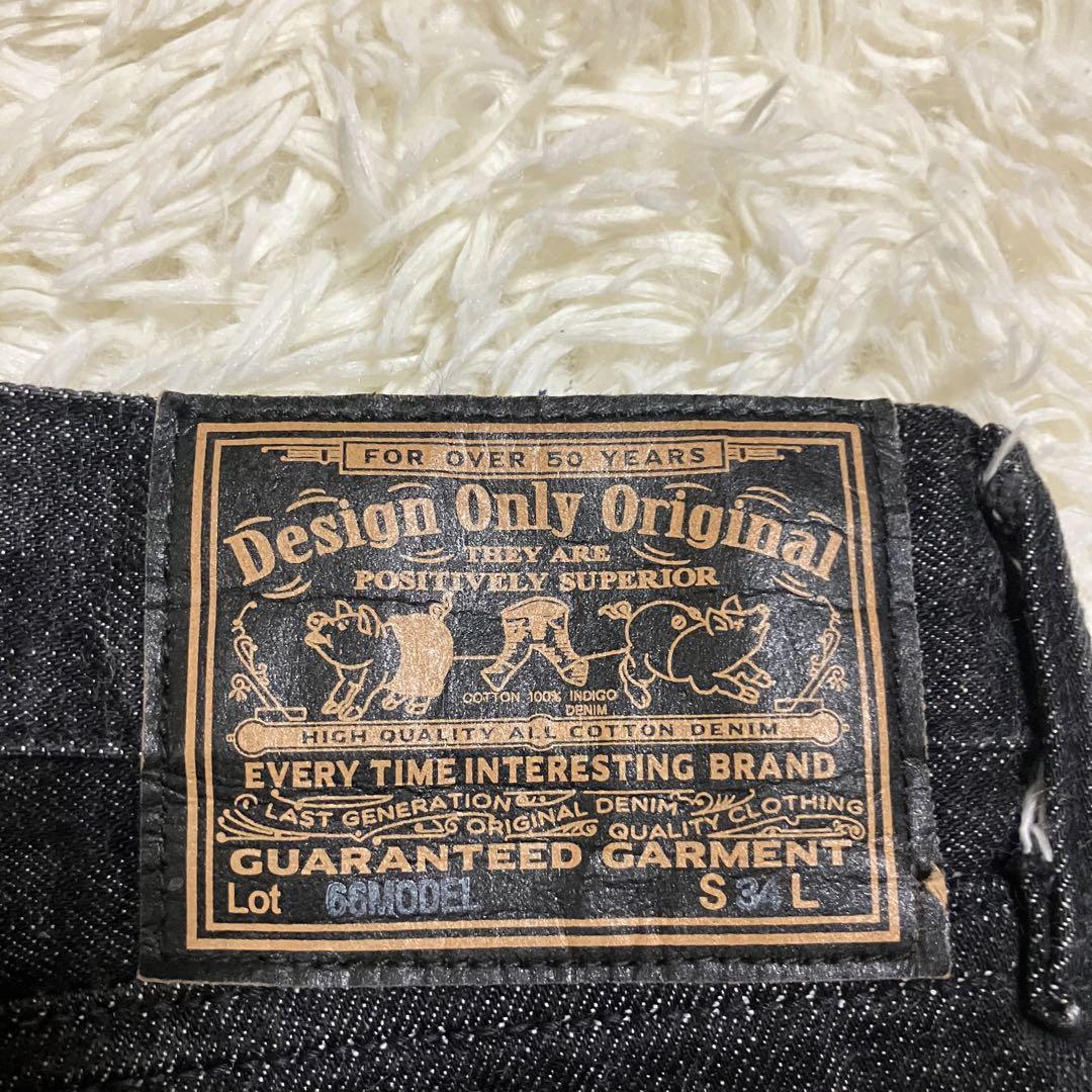 Studio D'artisan 66 Model Black Denim Jeans Unused L Size