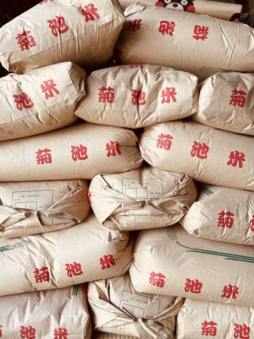 数量限定 令和6年度 新米ヒノヒカリ 菊池米 30kg 無農薬 (商品説明必読)