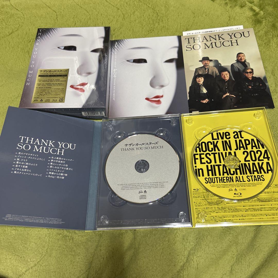 サザンオールスターズTHANK YOU SO MUCH 完全限定盤A（BD）