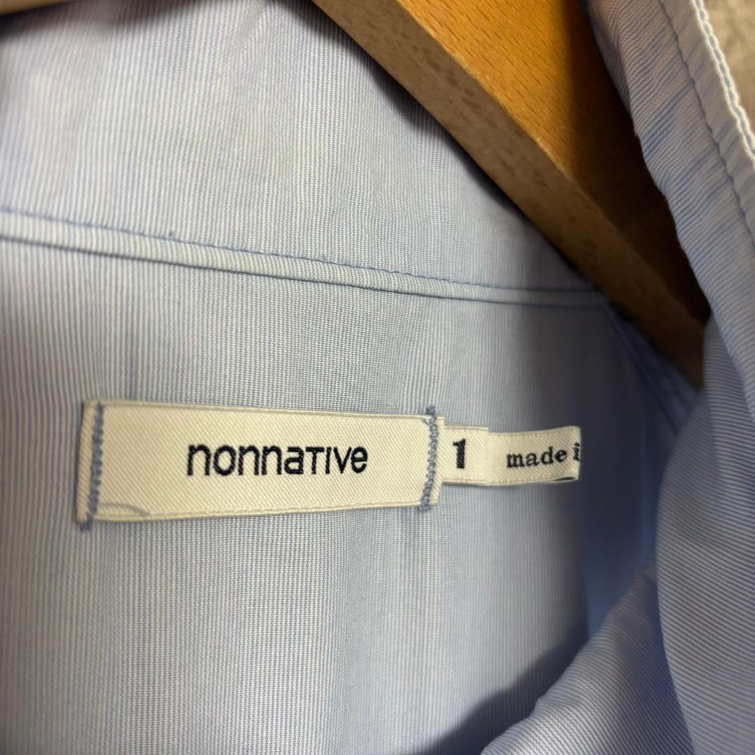 nonnative ノンネイティブ プルオーバーシャツ 定価34000　M45