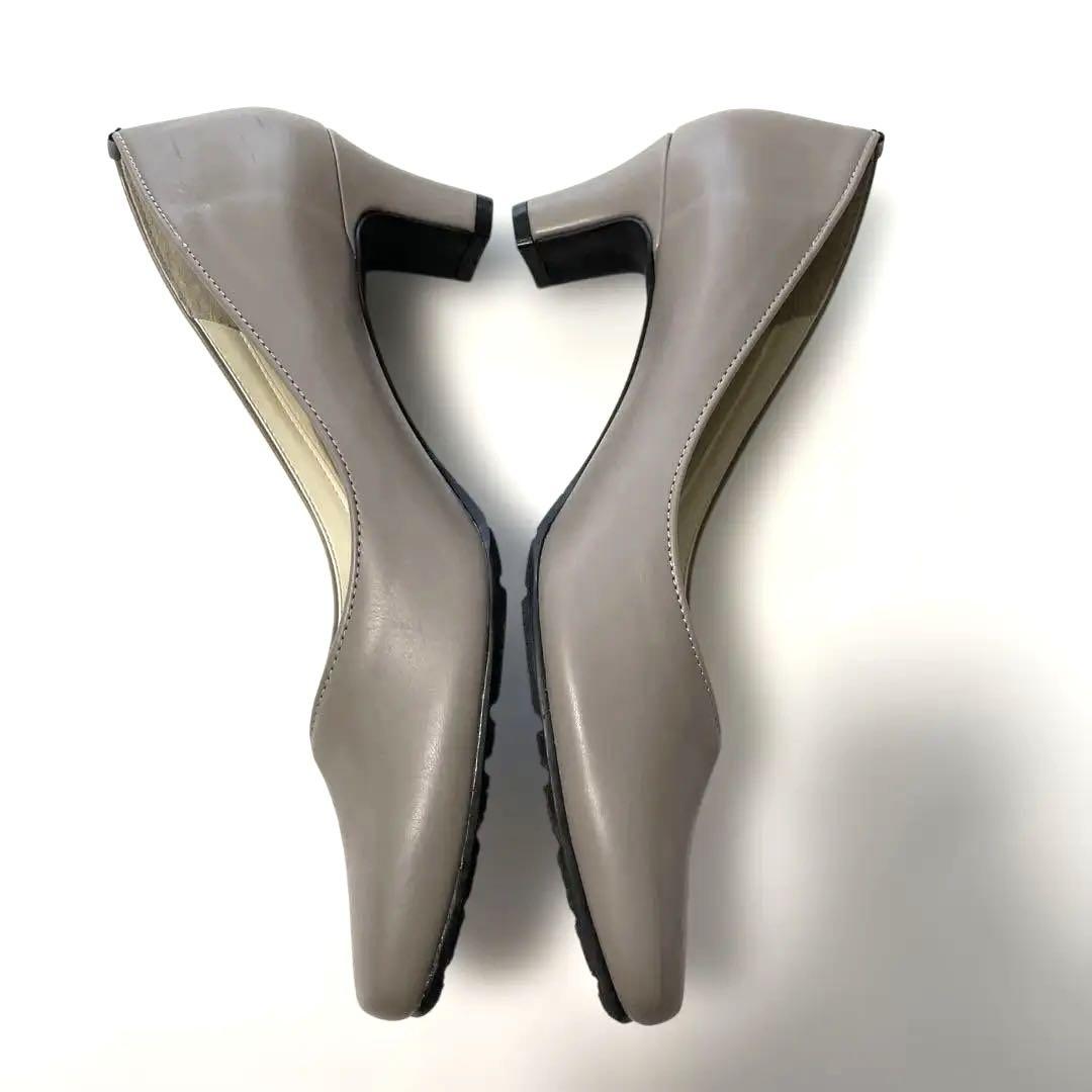 RAKUNA ラクナ 整体パンプス グレージュ 24cm - メルカリ