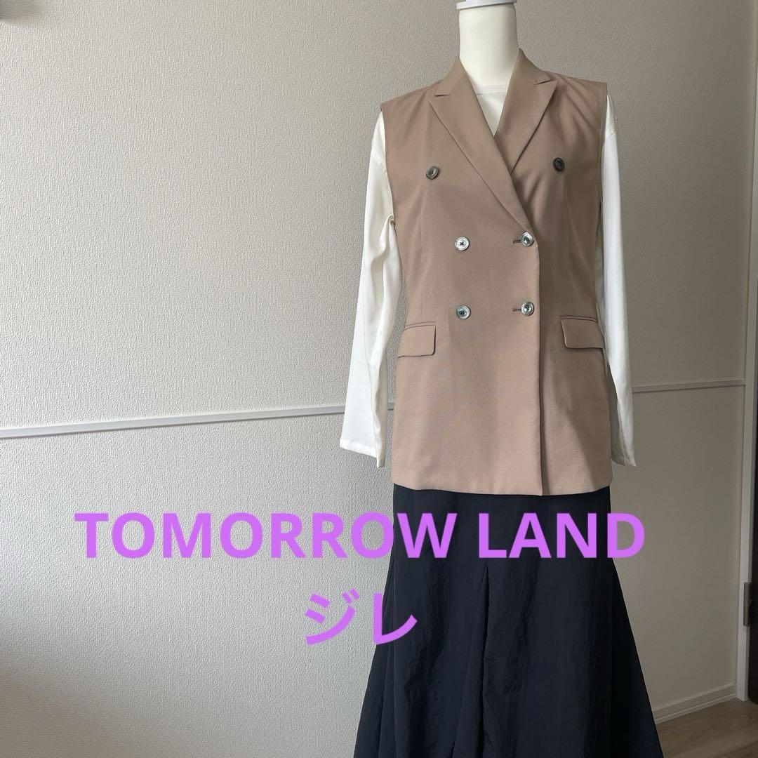 PERSONSOUL*日本未入荷 ダブルレイヤー ワイドレッグ パンツ