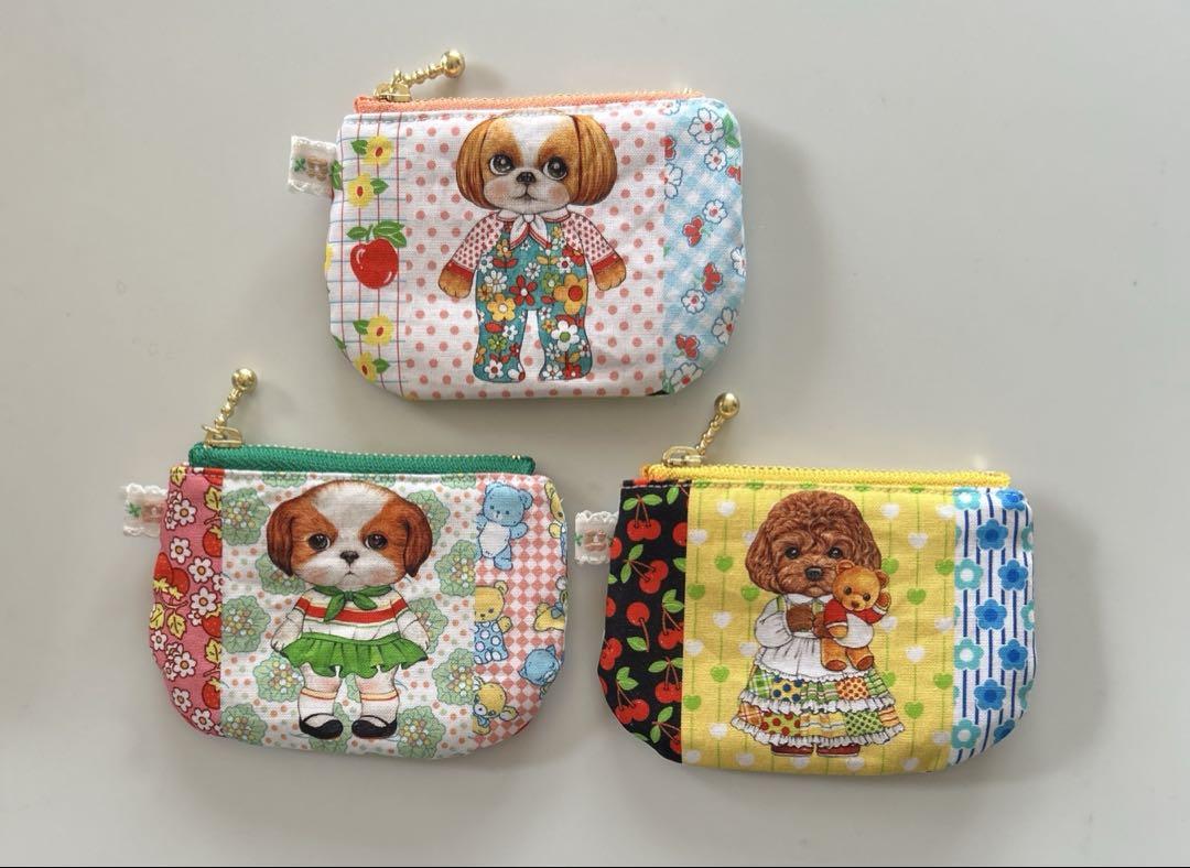 竜そば　ダイカットポーチ3点コヤンイサムチョン 最新柄Together 2 小さいポーチ3個セット コヤンイサムチョン
