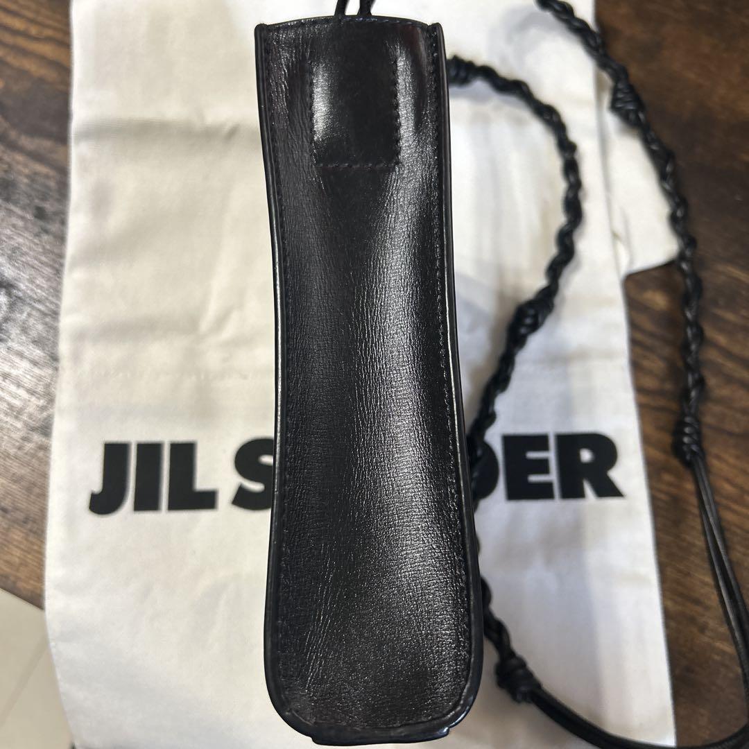 JIL SANDER TANGLE スモール　金ロゴ