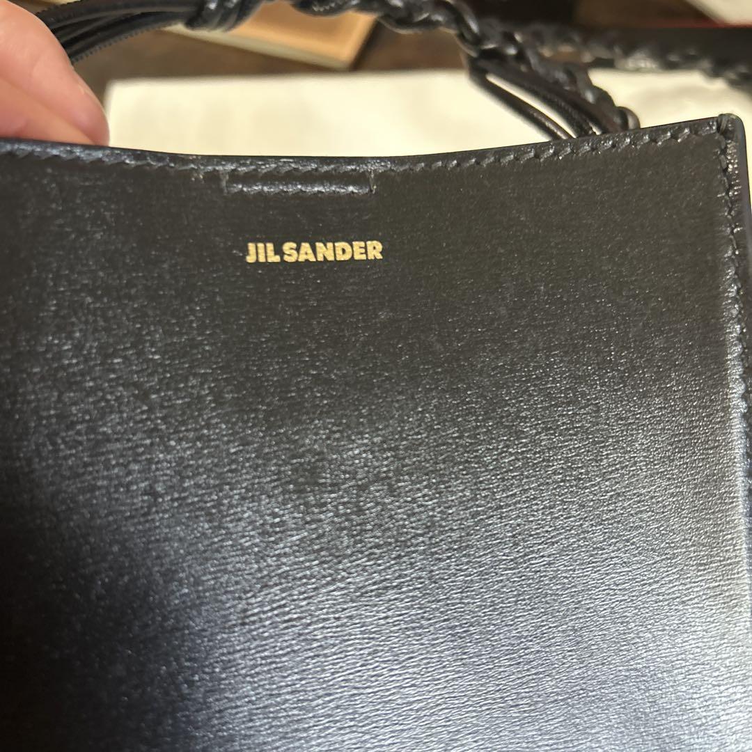 JIL SANDER TANGLE スモール　金ロゴ