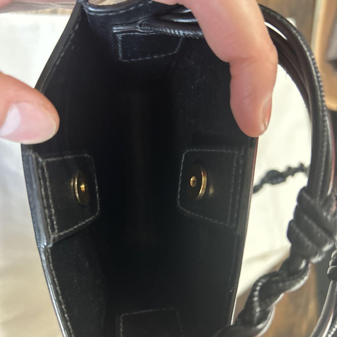 JIL SANDER TANGLE スモール　金ロゴ
