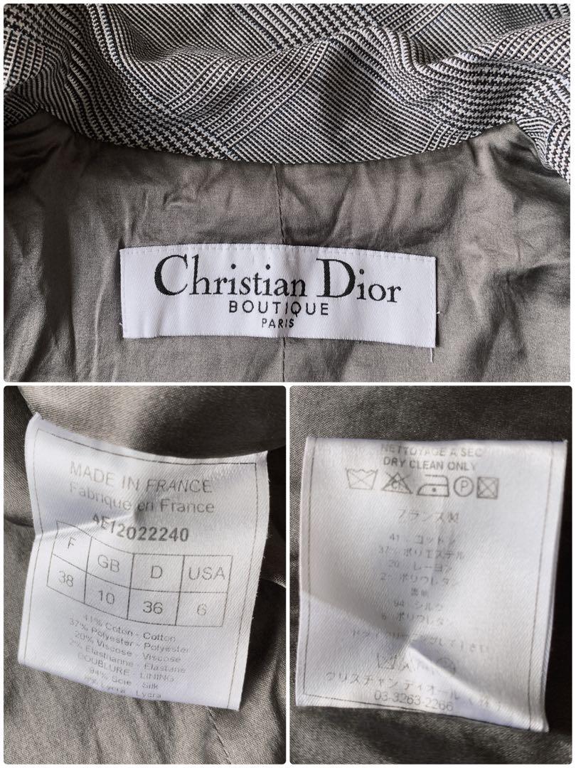 超希少 90-00s 仏製 Christian Dior 変形ジャケット 当時物