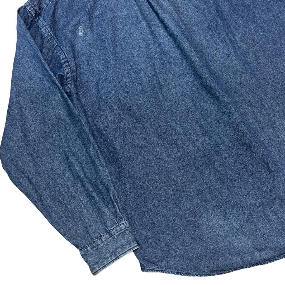 Ralph Lauren】80s 〜90s デニムシャツ BLAIRE XL