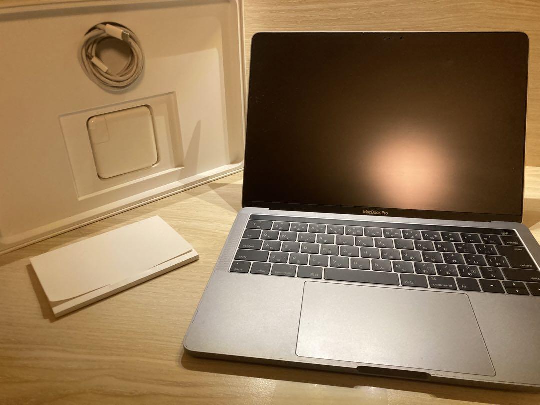 MacBook Pro space gray 本体 充電器付き - メルカリ