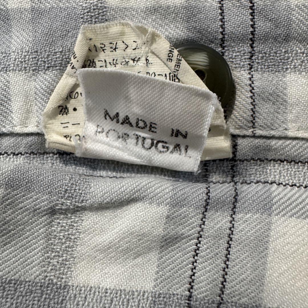 patagonia 90s ポルトガル製 plaid コットンチェックシャツ