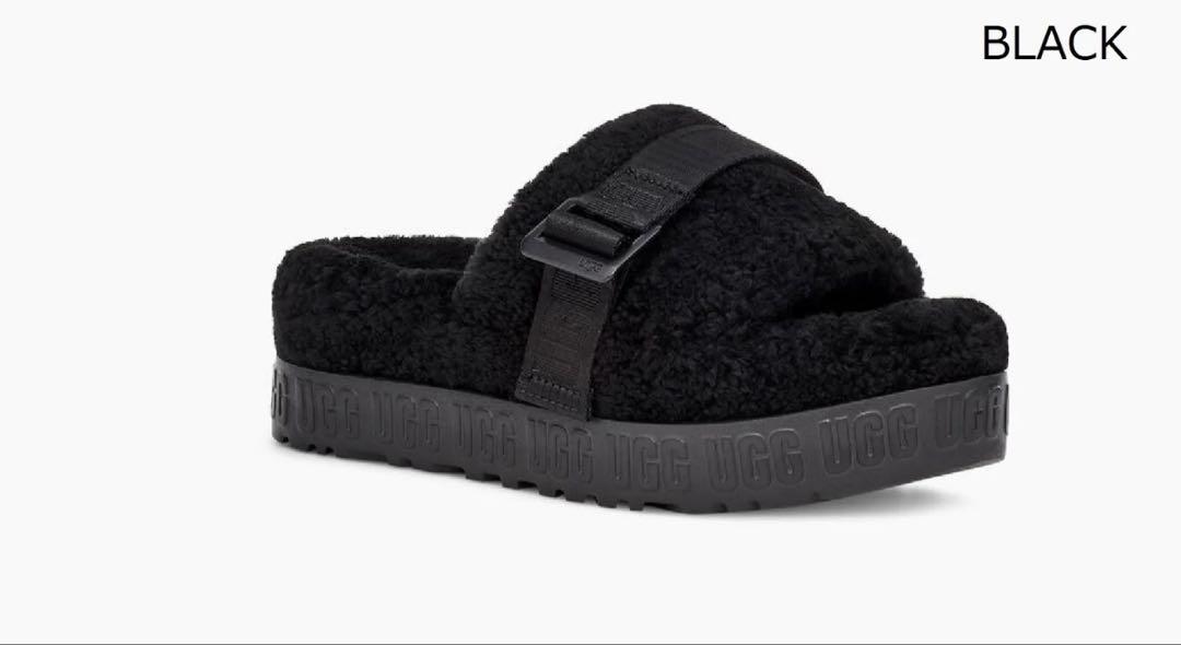 UGG フラッフィータFluffita ブラック 　大人気完売品　サイズ6 新品