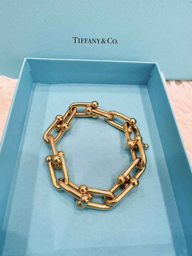 Tiffany & Co. ハードウェア ラージリンクブレスレット YG