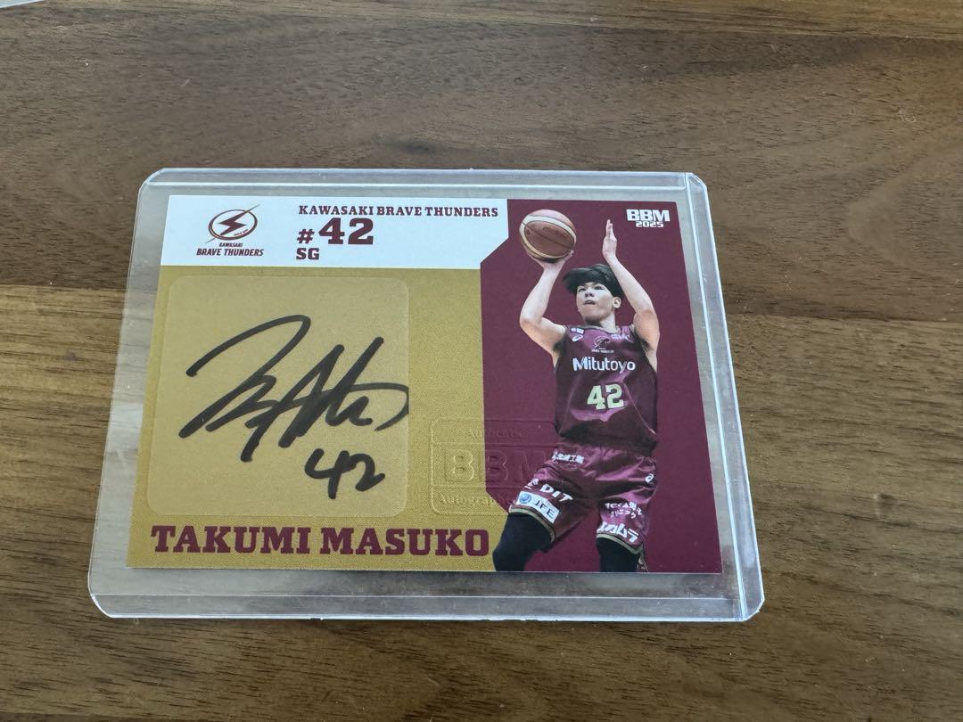 BBM 2025 Bリーグ 益子拓己 直筆サインカード 川崎ブレイブサンダース 4,600円