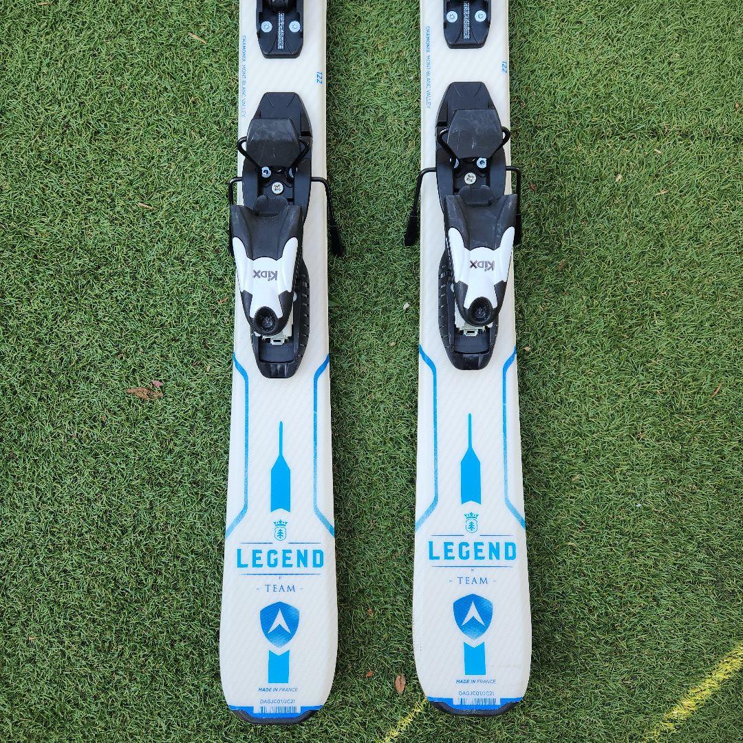 children's/junior skis DYNASTAR LEGEND TEAM blue, + Look KIDX 4.5 ( TOP  condition ) - Mardosport.com