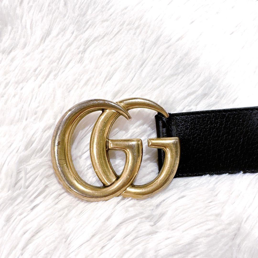 GUCCI ダブルG マーモント ワイドベルト