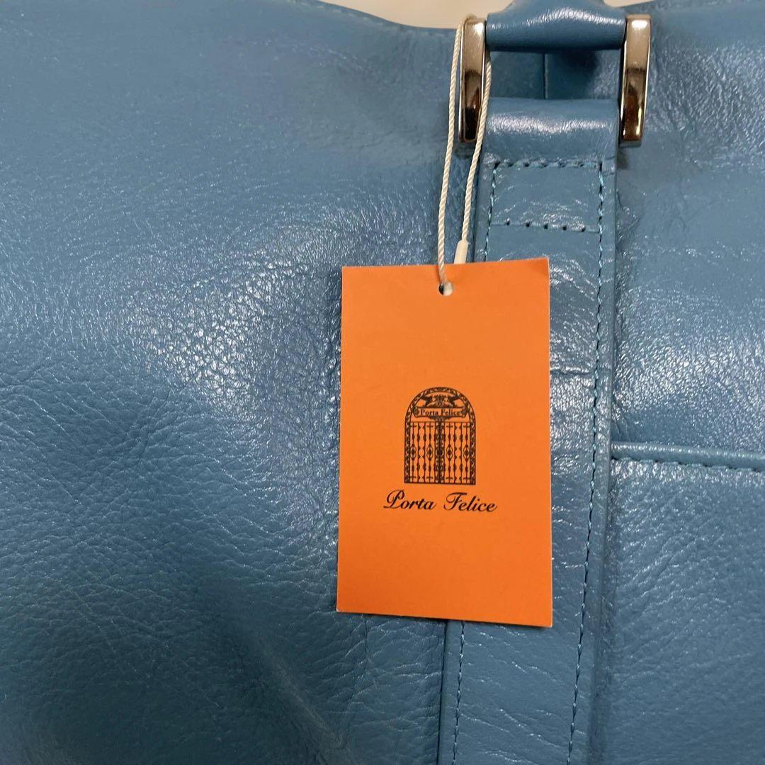 ［新品］国産本革ボストンバッグ 、インナーポーチ、ショルダーストラップ付き