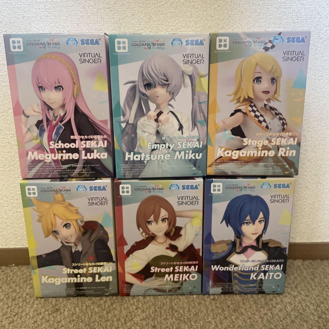 プロジェクトセカイ カラフルステージDisk topフィギュア6体セット