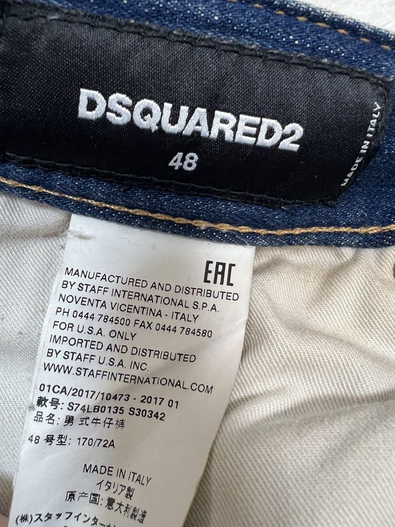 DSQUARED2 DEMIM HALF SHORTS ハーフパンツ