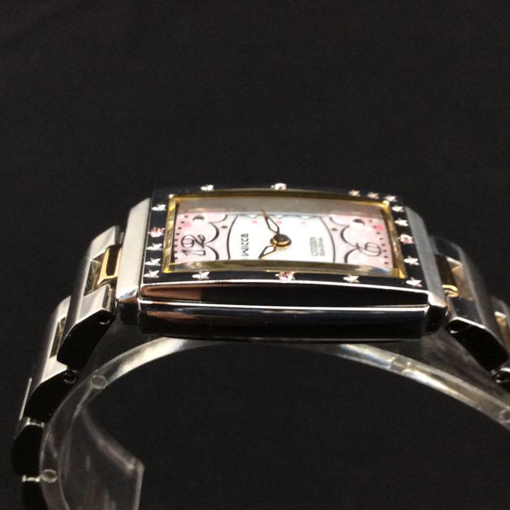 数量限定低価 CITIZEN シチズンWicca ウィッカエコドライブ コンビカラー B023 8Xi74-m96521566958 低価正規店