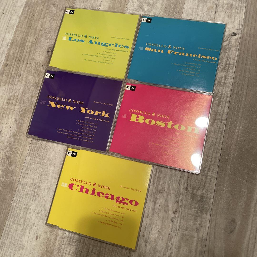 エルヴィス・コステロ Costello & Nieve 限定盤5CD BOX - メルカリ