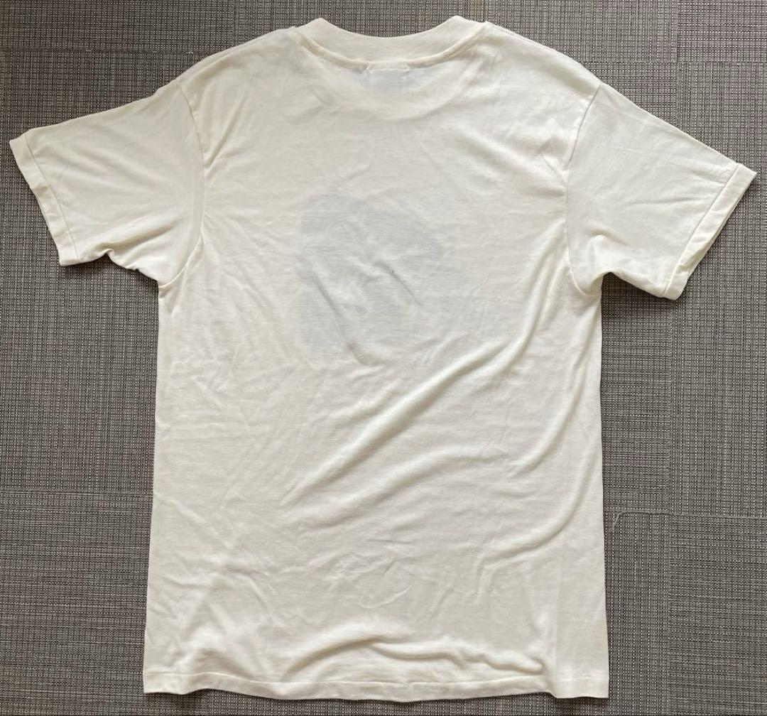 80s USA製 Hanes Sidney Harris 科学イラスト T L Tシャツ