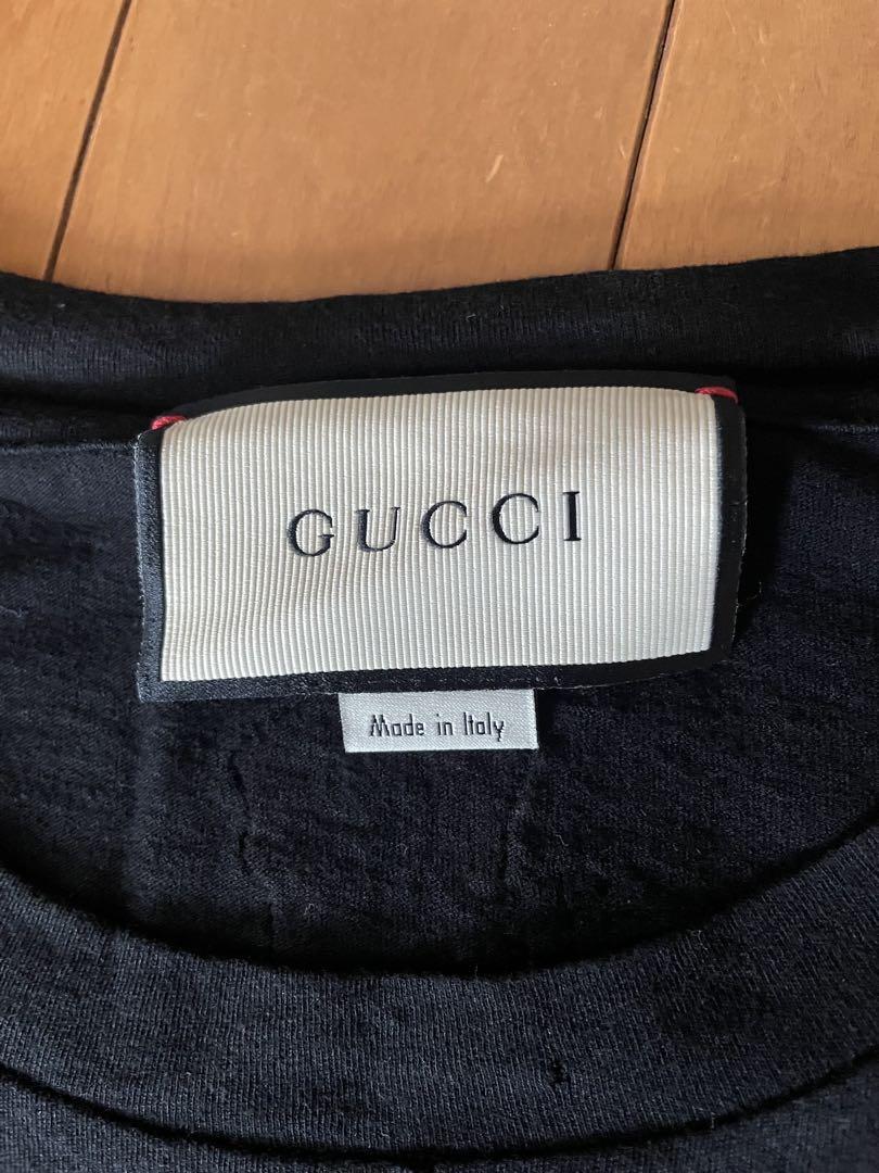 GUCCI Tシャツ ブラック Ｍサイズ