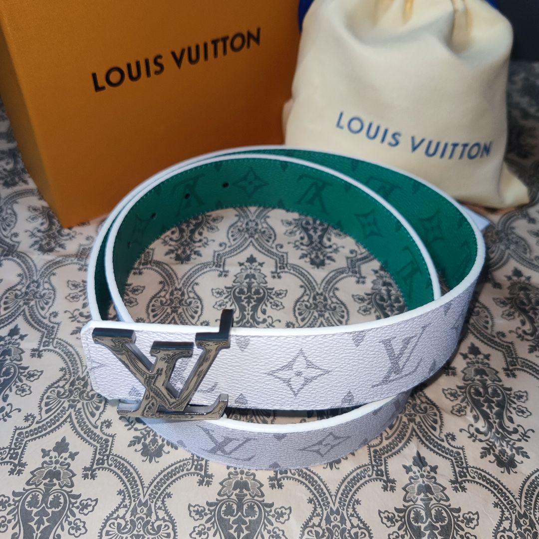 ルイヴィトン　 ベルト・LV イニシャル リバーシブル