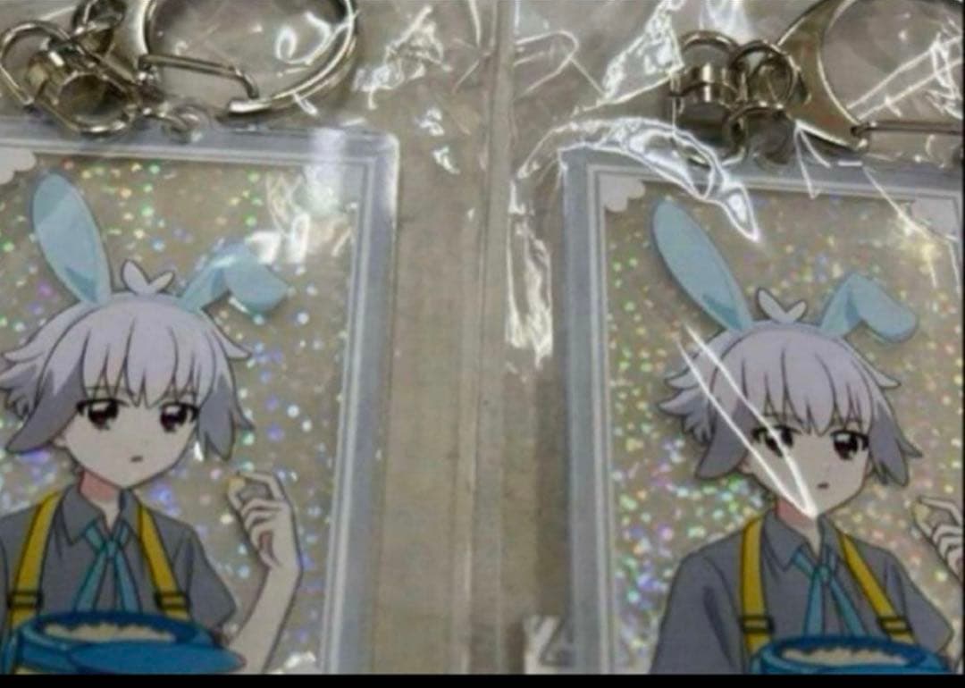 わんだふるぷりきゅあ　マルイ　コラボ　兎山大福セット わんだふるぷりきゅあ！ マルイ 兎山大福 チケット風キーホルダー 2個