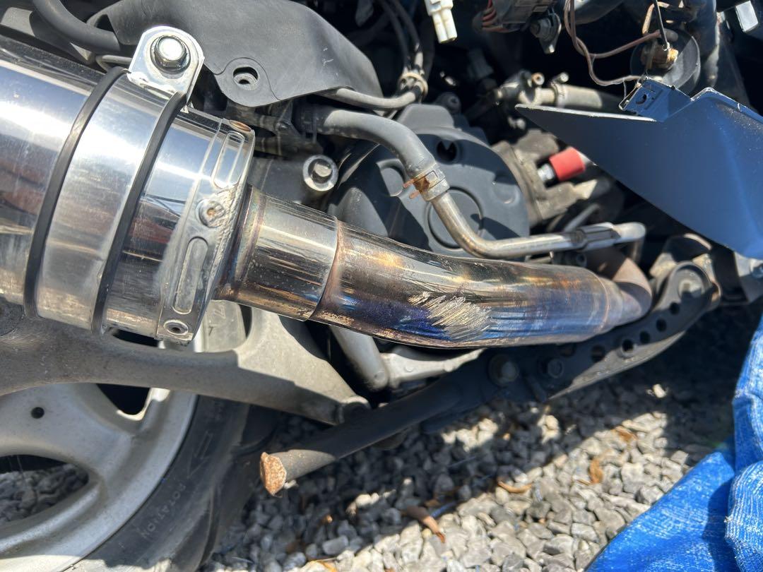 マジェスティ125 リアライズマフラー