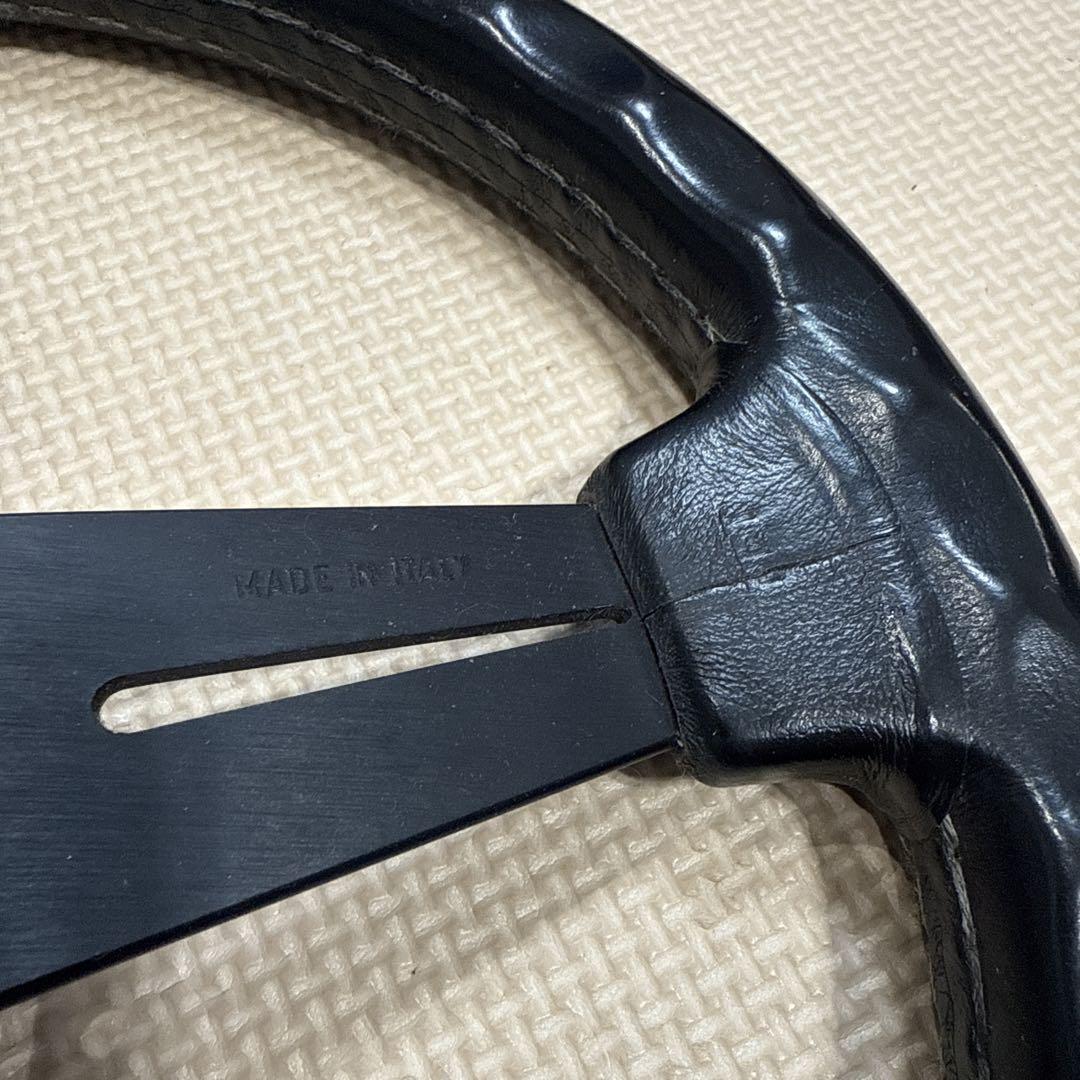 ほぼ新品!! ナルディ FET刻印 クラシック レザー ステアリング