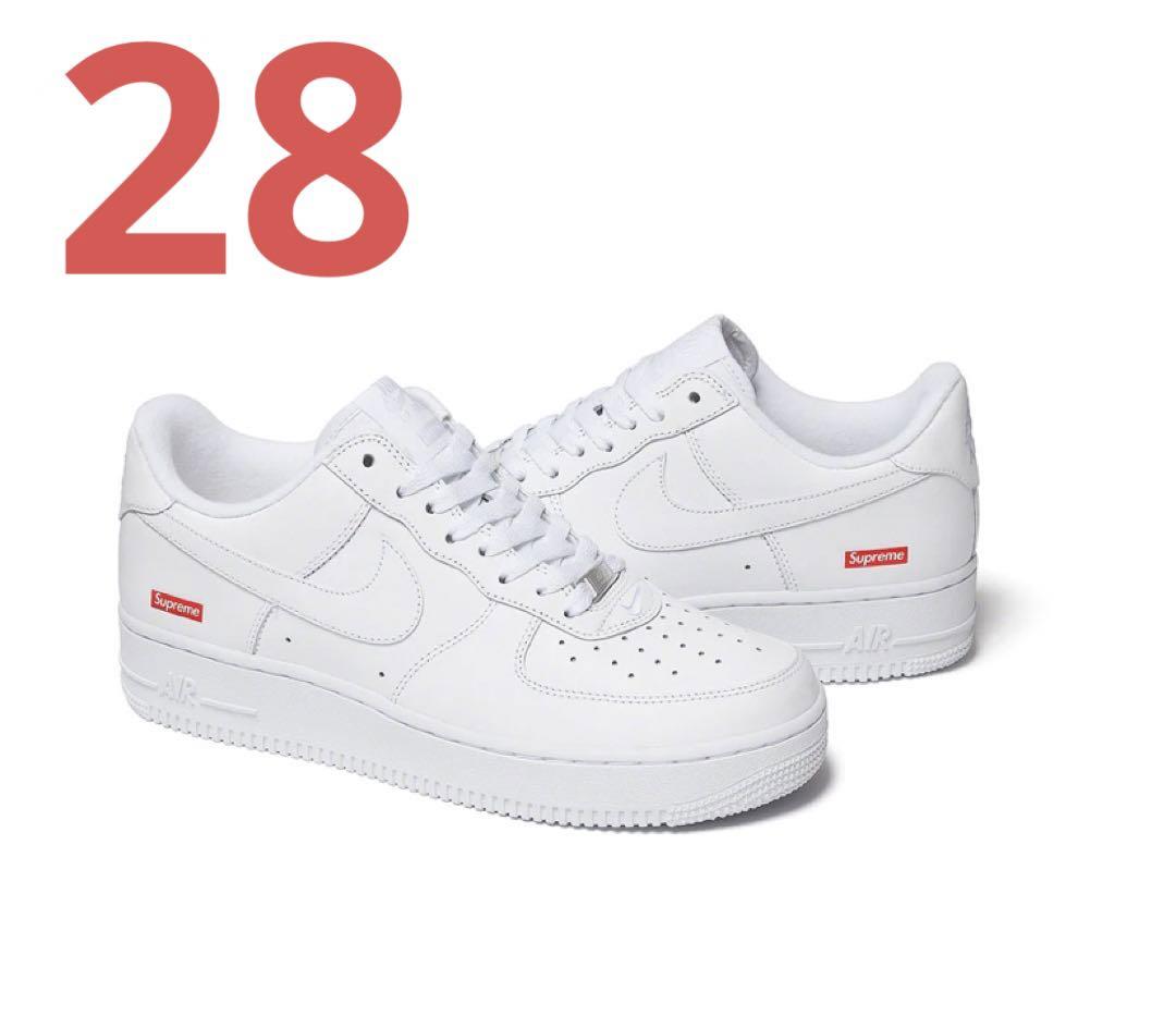 Supreme Nike Air Force 1 Low White 28