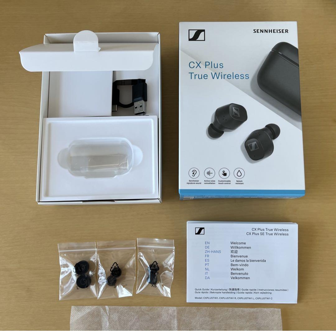 開封済未使用 ゼンハイザー CX Plus True Wireless ブラック