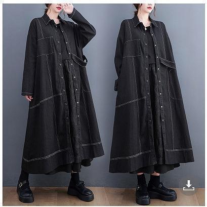 大きいサイズ レディース 秋　冬 ロング　ワンピース　新品 長袖　春