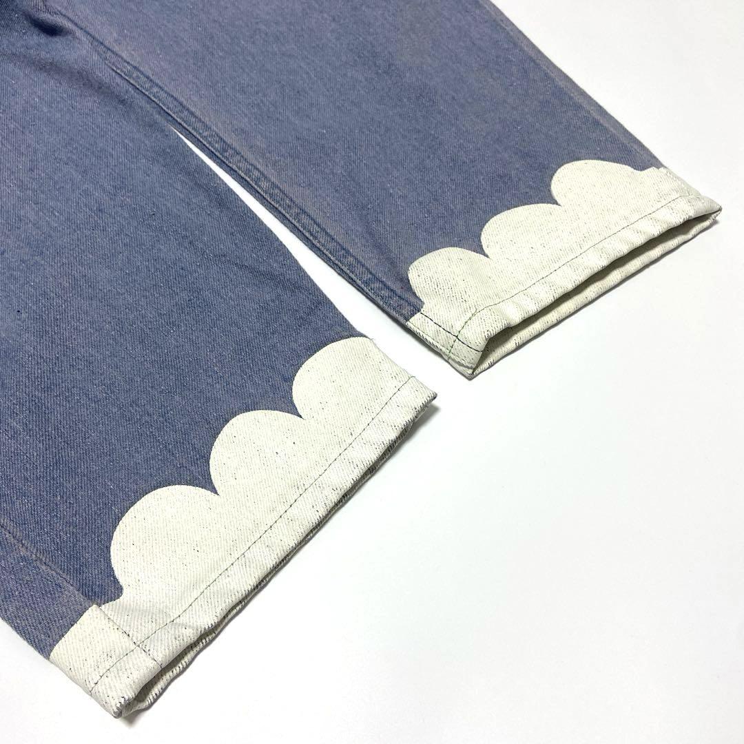 FRAPBOIS half フラボア タック入り サルエルデニムパンツ 2