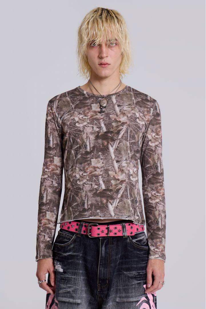Jaded London Woodland Long Sleeve Top