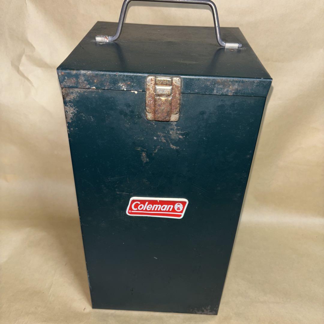 Coleman レッド 収納ボックス付き 200B743J 95/4製造　取説付
