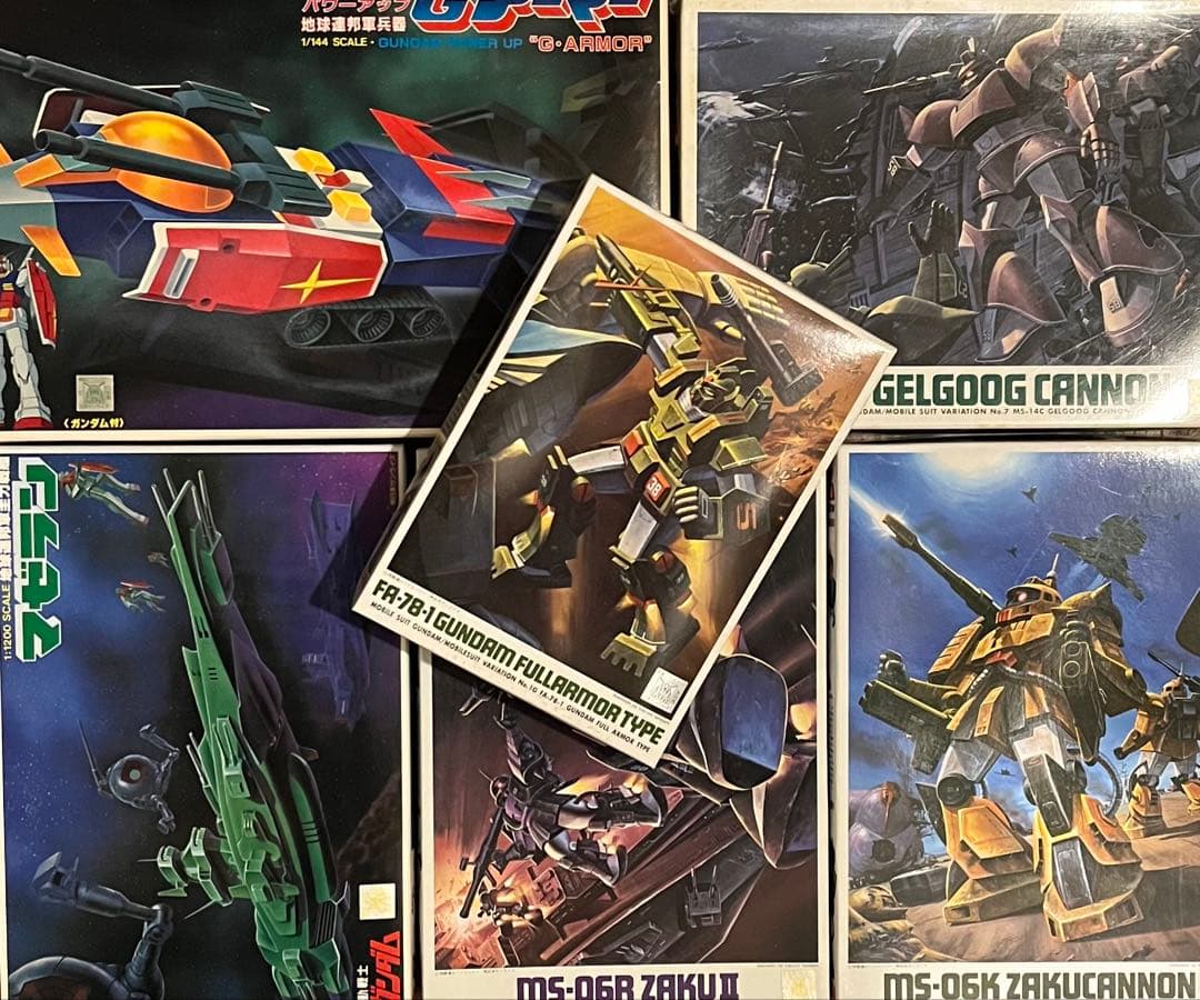 旧キット ガンプラセット MSV ほかBANDAI