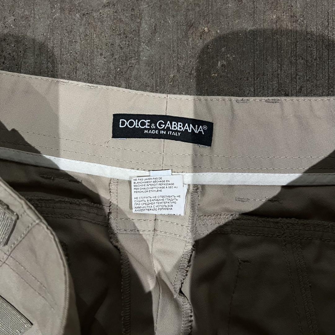 00's DOLCE &GABBANA カーゴ　ギミック　ミリタリー　パンツ